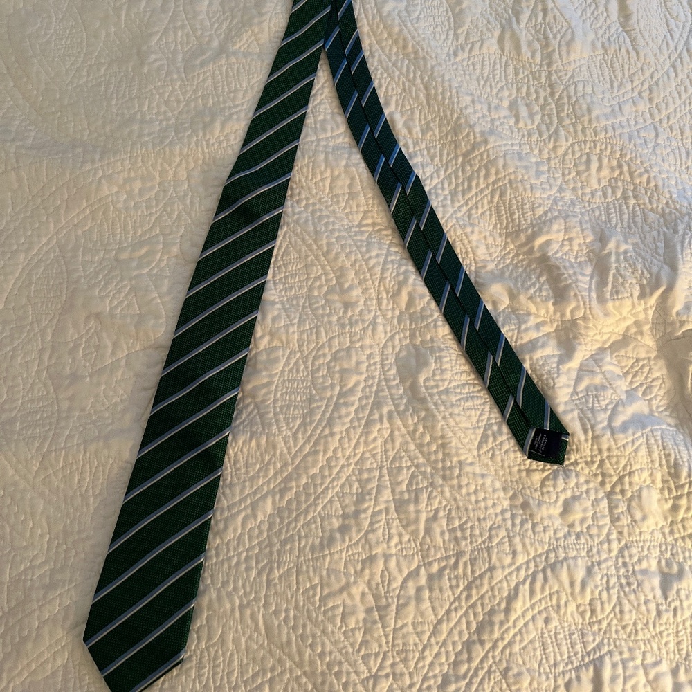 Striped tie